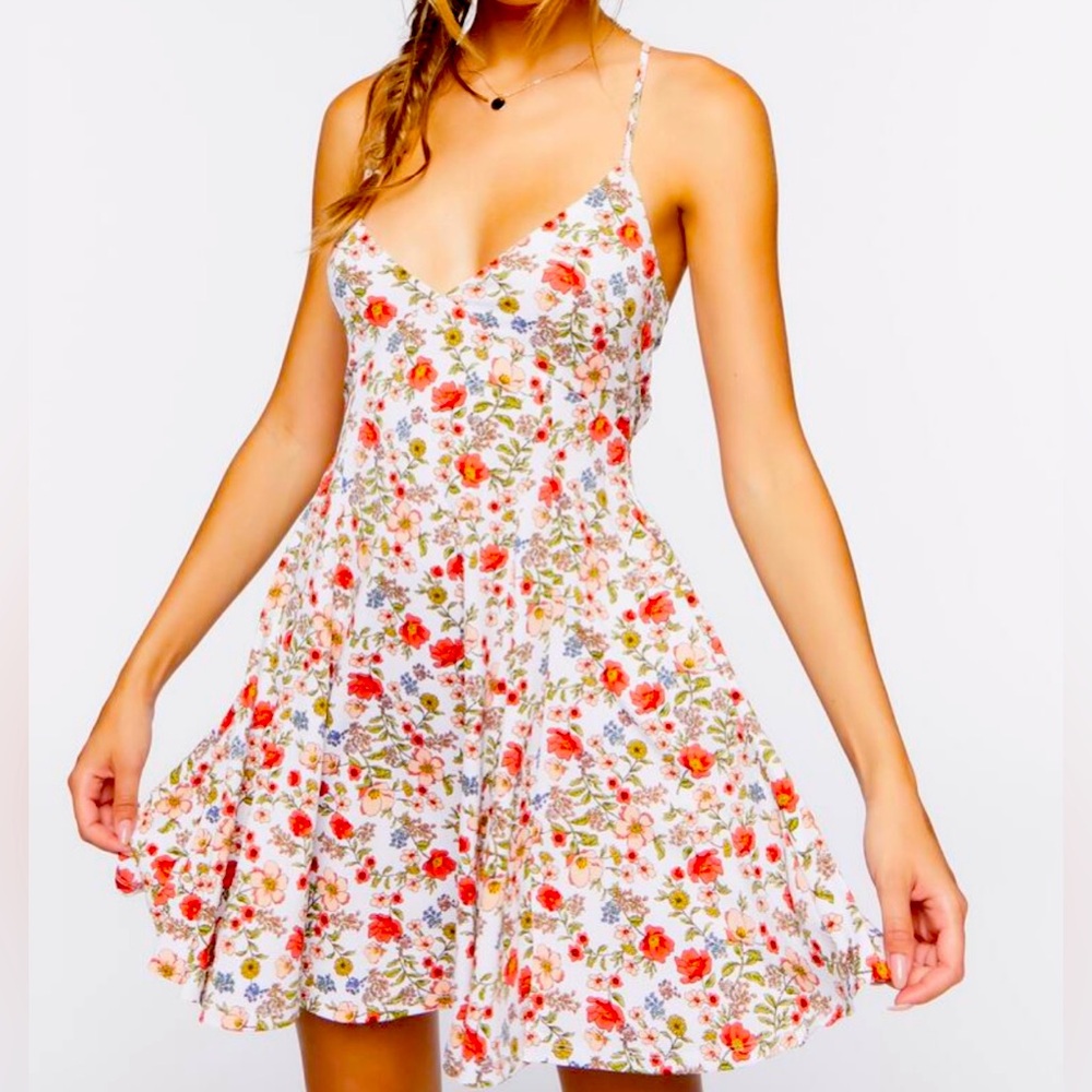 Forever 21 Mini Dress Floral Print Mini Dress NWT